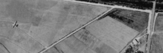 Gliders in Sicily - Galpin's Horsa near the Ponte Grande bridge near Syracuse in Operation Ladbroke
